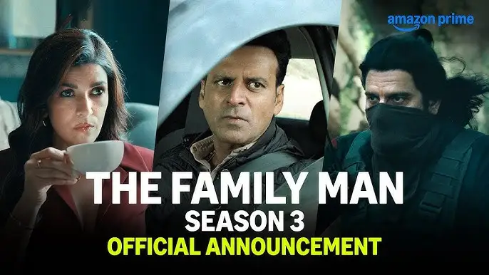 Family Man Season 3 official teaser poster